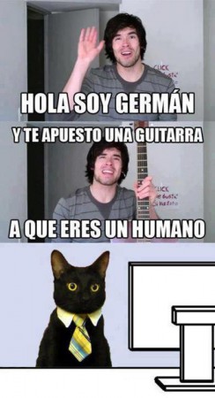 ''Te apuesto a que eres un humano''